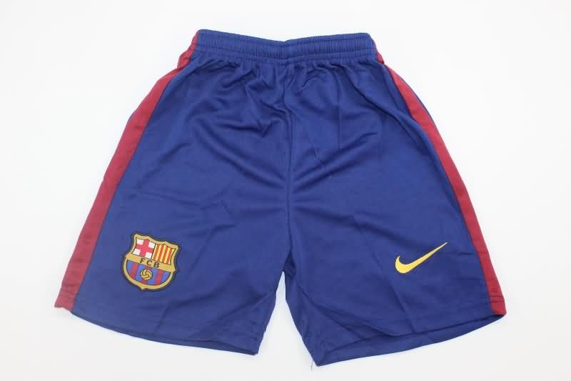 Kids Barcelona 2009/10 Home Soccer Jersey And Shorts
