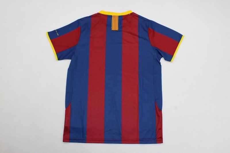 Kids Barcelona 2010/11 Home Soccer Jersey And Shorts