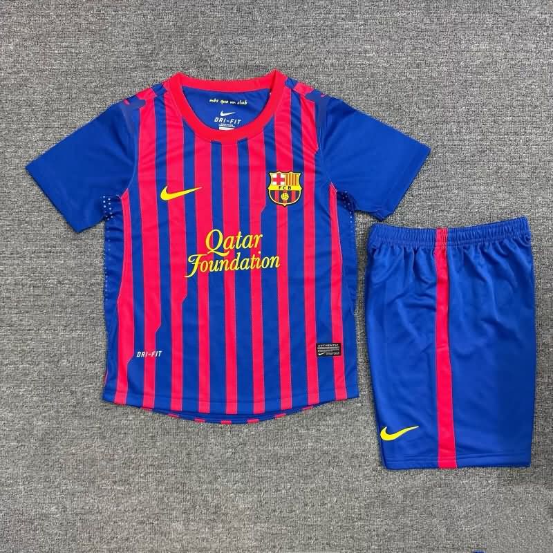 Kids Barcelona 2011/12 Home Soccer Jersey And Shorts (Player) Kids Barcelona 2011/12 Home Soccer Jersey And Shorts (Player)