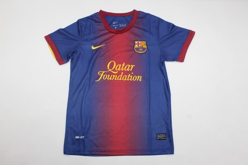 Kids Barcelona 2012/13 Home Soccer Jersey And Shorts