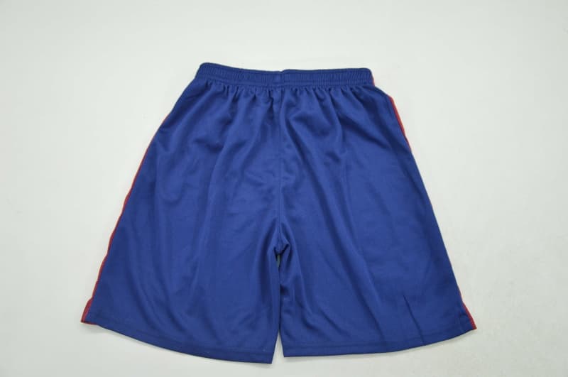 Kids Barcelona 2014/15 Home Long Sleeve Soccer Jersey And Shorts