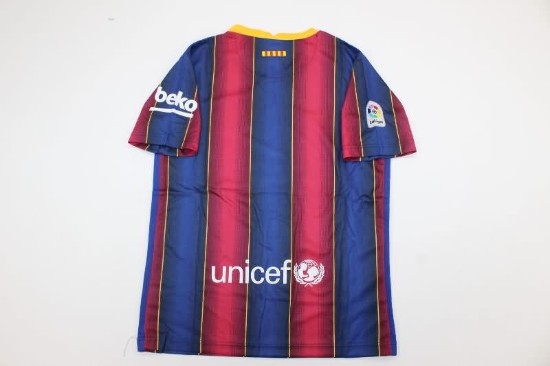 Kids Barcelona 2020/21 Home Soccer Jersey And Shorts