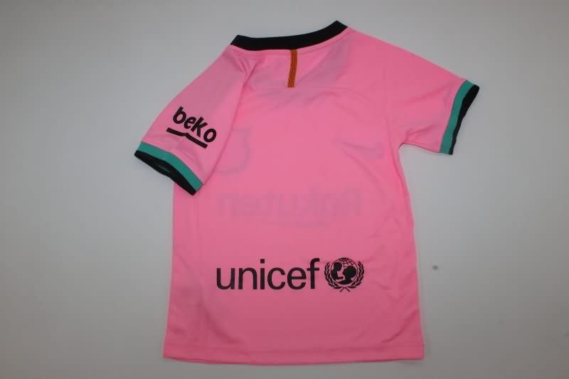 Kids Barcelona 2020/21 Third Soccer Jersey And Shorts