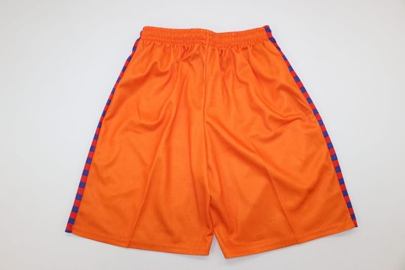 Kids Barcelona 1991/92 Away Soccer Jersey And Shorts