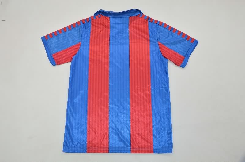 Kids Barcelona 1991/92 Home Soccer Jersey And Shorts