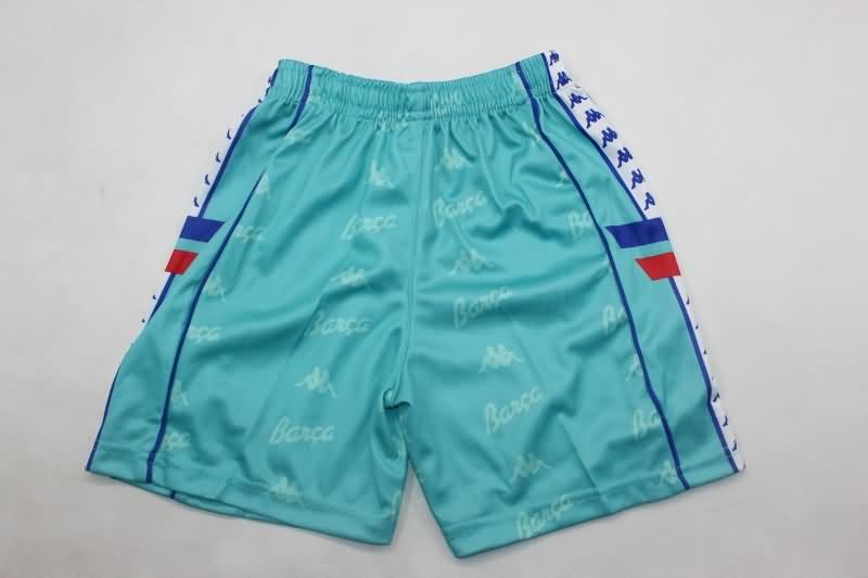 Kids Barcelona 1992/95 Away Soccer Jersey And Shorts