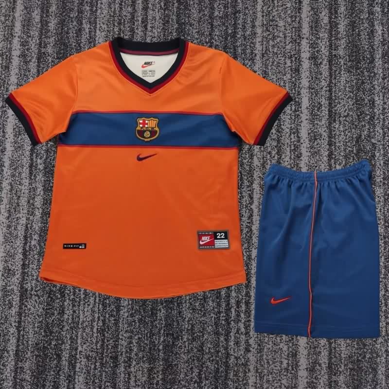 Kids Barcelona 1998/00 Third Soccer Jersey And Shorts Kids Barcelona 1998/00 Third Soccer Jersey And Shorts