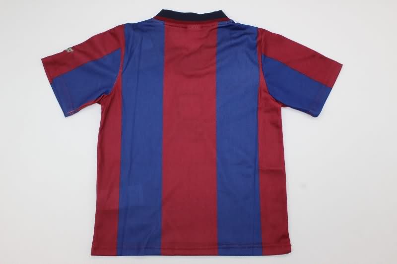 Kids Barcelona 1998/99 Home Soccer Jersey And Shorts