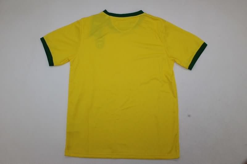 Kids Brazil 1970 Home Soccer Jersey And Shorts