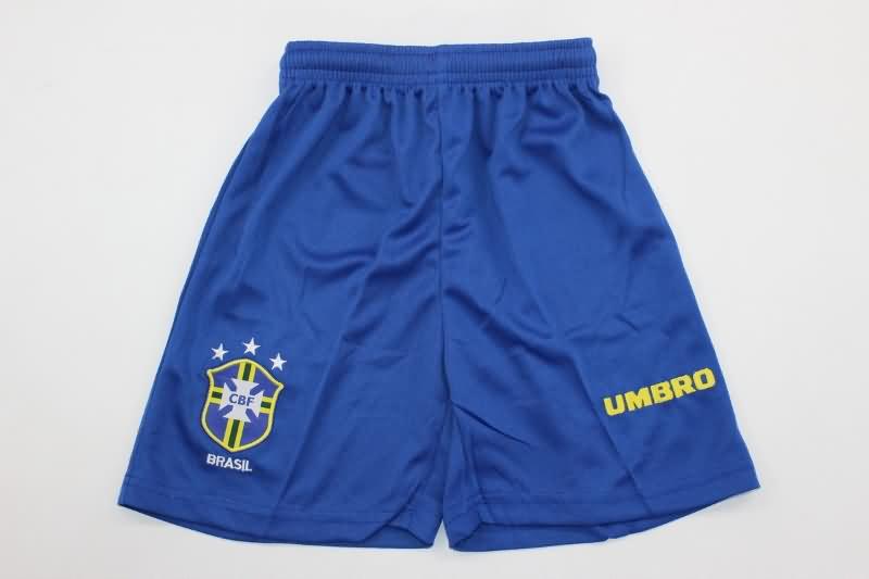 Kids Brazil 1994 Home Soccer Jersey And Shorts