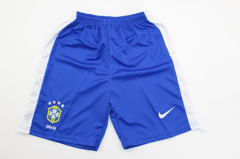 Kids Brazil 1998 Home Soccer Jersey And Shorts