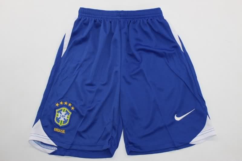 Kids Brazil 2004 Home Soccer Jersey And Shorts