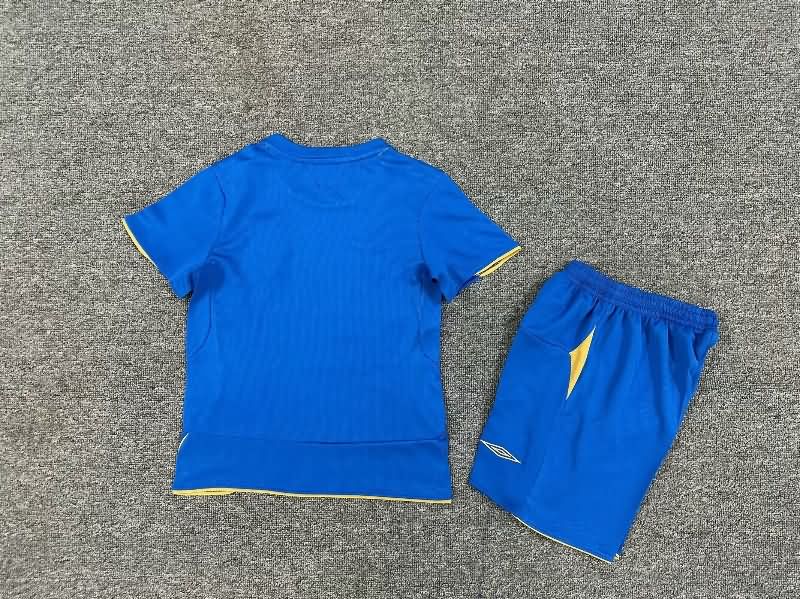 Kids Chelsea 2005/06 Home Soccer Jersey And Shorts
