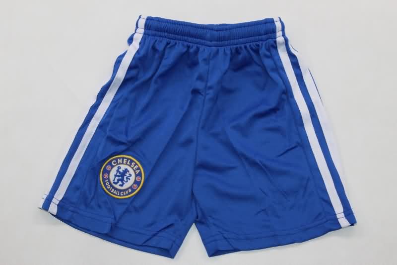 Kids Chelsea 2007/08 Home Final Soccer Jersey And Shorts