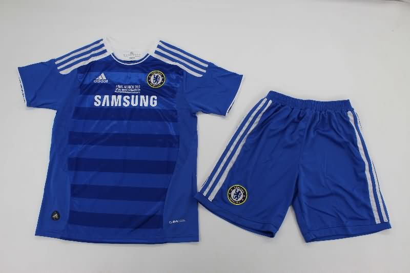 Kids Chelsea 2011/12 Home Soccer Jersey And Shorts