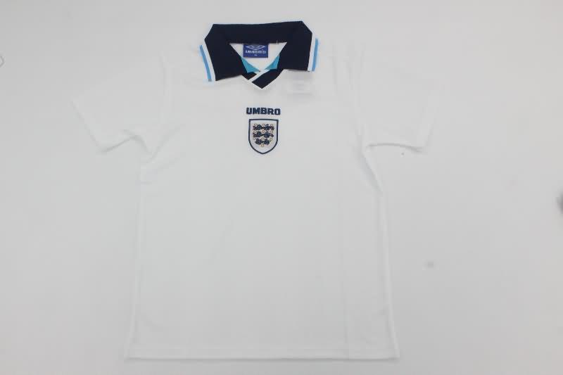 Kids England 1996 Home Soccer Jersey And Shorts