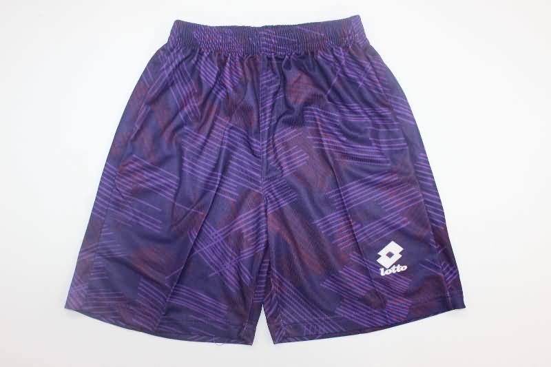 Kids Fiorentina 1992/93 Home Soccer Jersey And Shorts