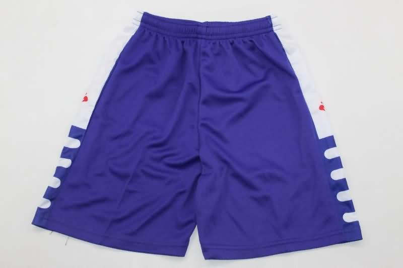 Kids Fiorentina 1998/99 Home Soccer Jersey And Shorts