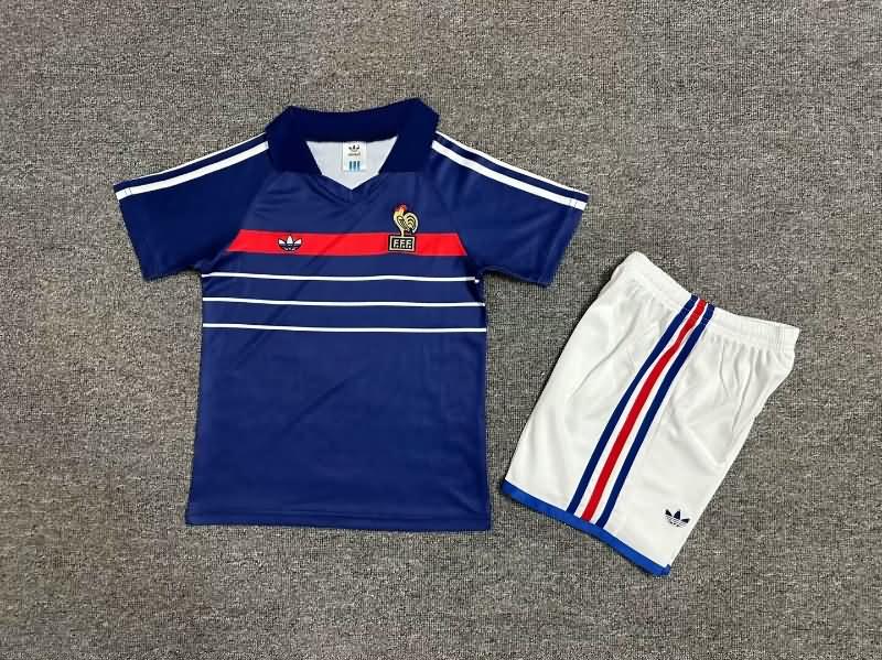 Kids France 1982 Home Soccer Jersey And Shorts Kids France 1982 Home Soccer Jersey And Shorts