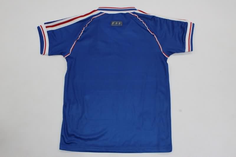 Kids France 1998 Home Soccer Jersey And Shorts