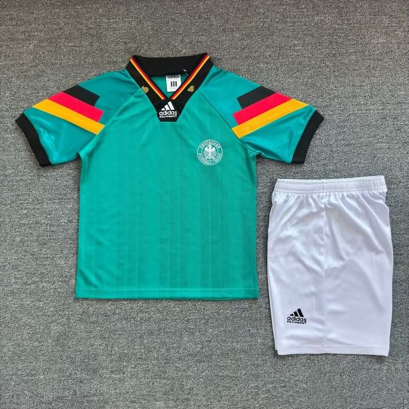 Kids Germany 1992 Away Soccer Jersey And Shorts Kids Germany 1992 Away Soccer Jersey And Shorts