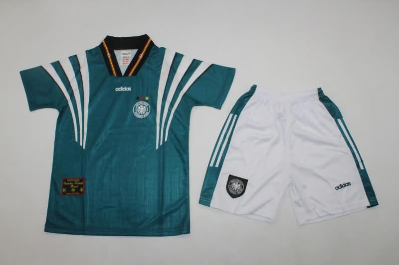 Kids Germany 1996 Away Soccer Jersey And Shorts Kids Germany 1996 Away Soccer Jersey And Shorts