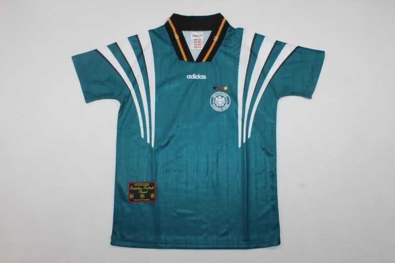 Kids Germany 1996 Away Soccer Jersey And Shorts