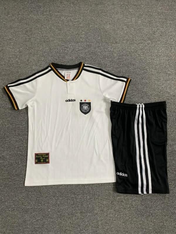 Kids Germany 1996 Home Soccer Jersey And Shorts Kids Germany 1996 Home Soccer Jersey And Shorts