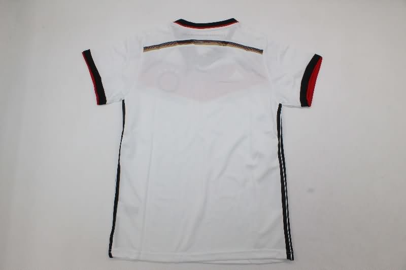 Kids Germany 2014 Home Soccer Jersey And Shorts 4 Stars