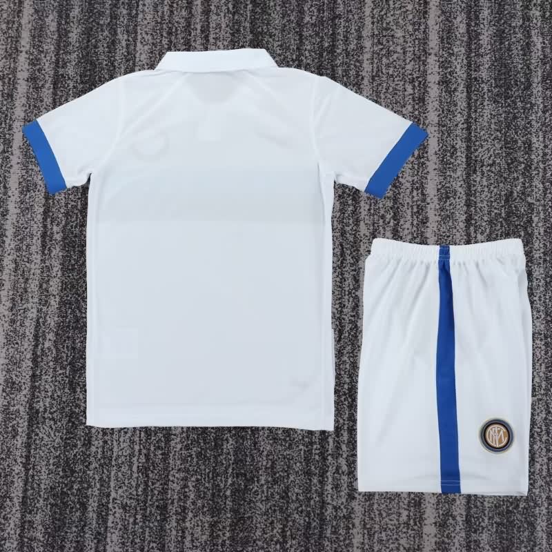 Kids Inter Milan 2009/10 Away Soccer Jersey And Shorts