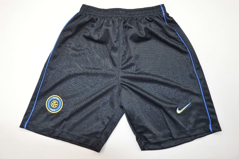 Kids Inter Milan 1999/00 Home Soccer Jersey And Shorts