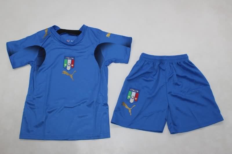 Kids Italy 2006 Home Soccer Jersey And Shorts Kids Italy 2006 Home Soccer Jersey And Shorts