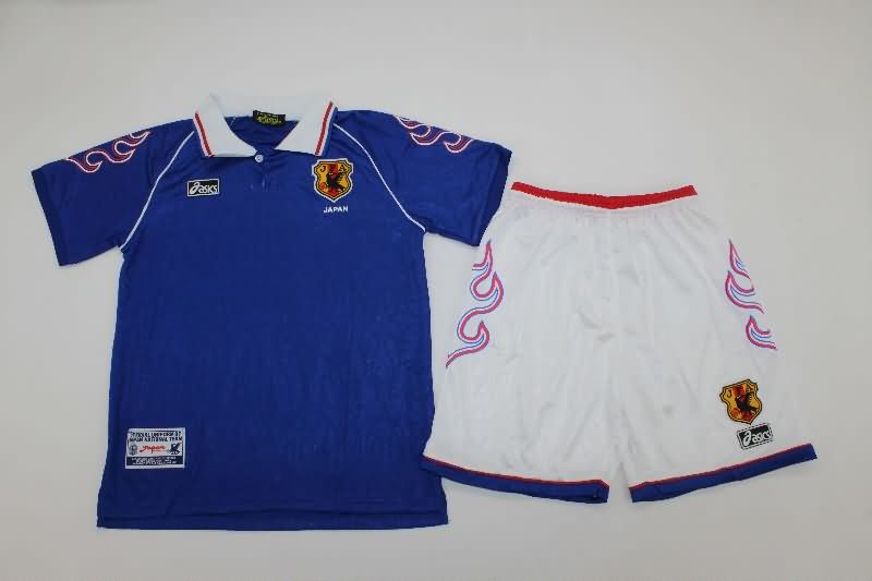 Kids Japan 1998 Home Soccer Jersey And Shorts Kids Japan 1998 Home Soccer Jersey And Shorts