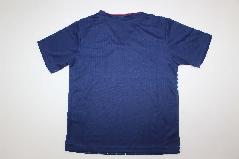 Kids Japan 2018 Home Soccer Jersey And Shorts