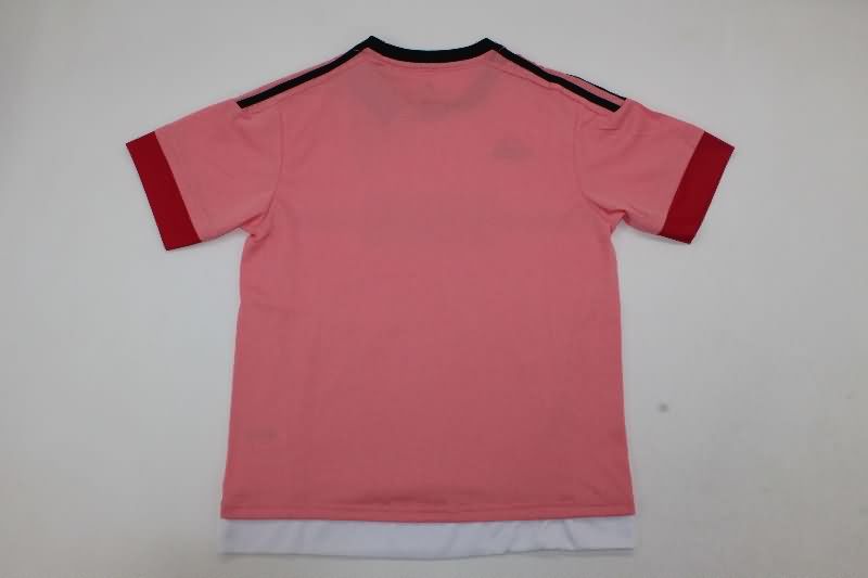 Kids Juventus 2015/16 Away Soccer Jersey And Shorts