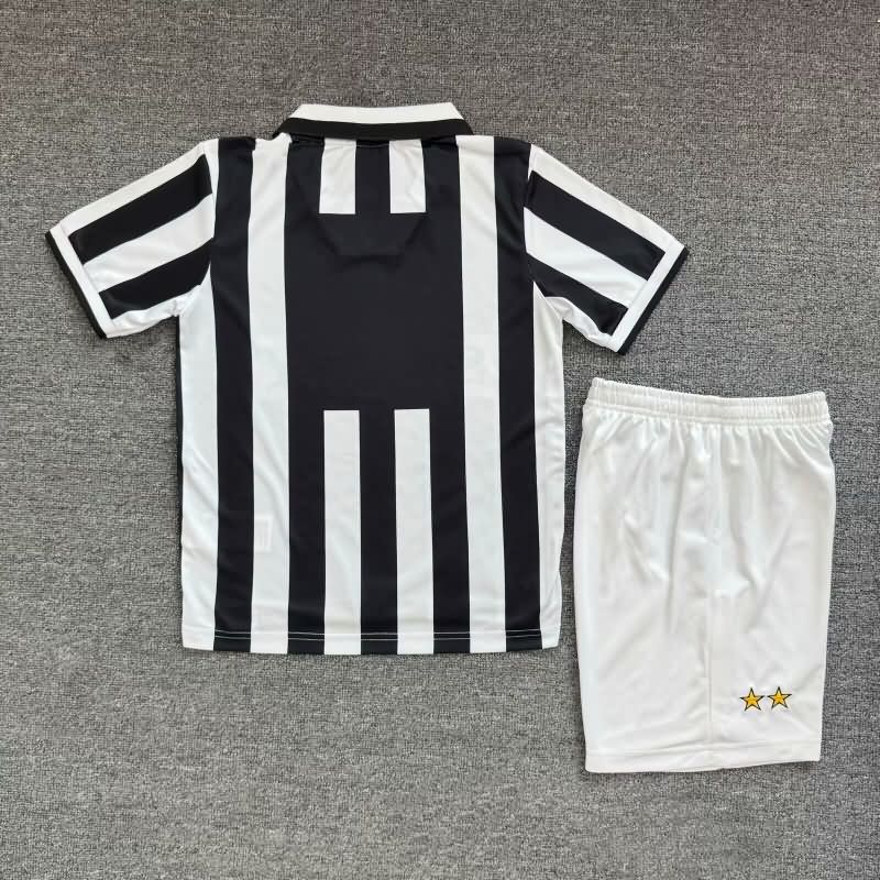 Kids Juventus 1996/97 Home Soccer Jersey And Shorts