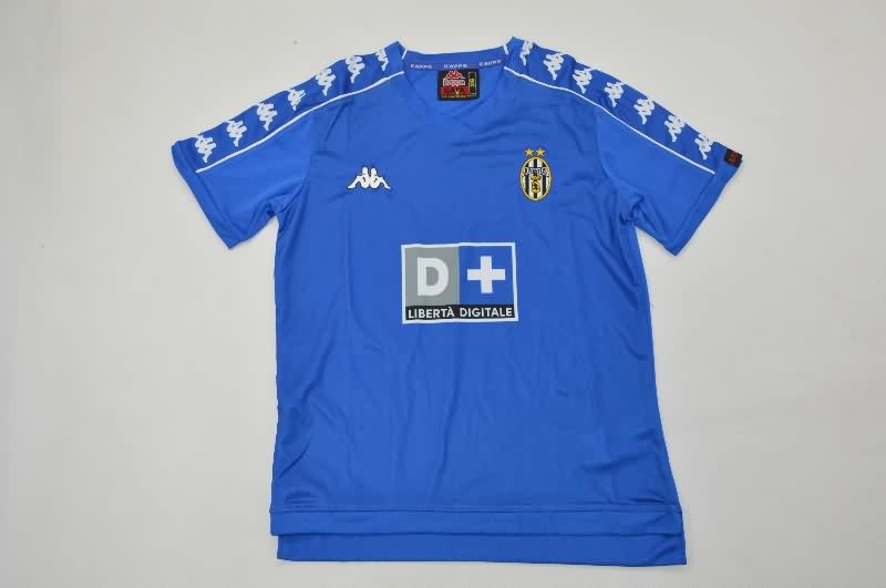 Kids Juventus 1999/00 Away Soccer Jersey And Shorts