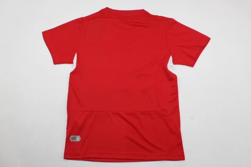 Kids Liverpool 2004/05 Home Final Soccer Jersey And Shorts