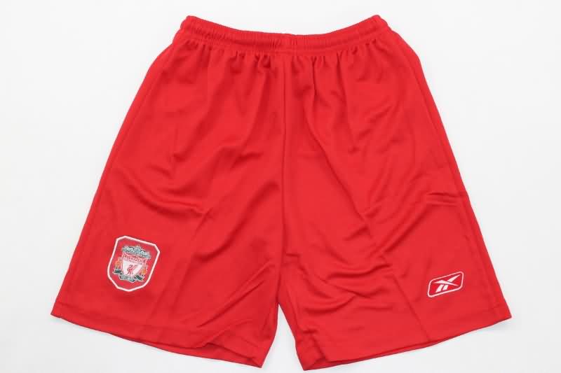 Kids Liverpool 2004/05 Home Final Soccer Jersey And Shorts