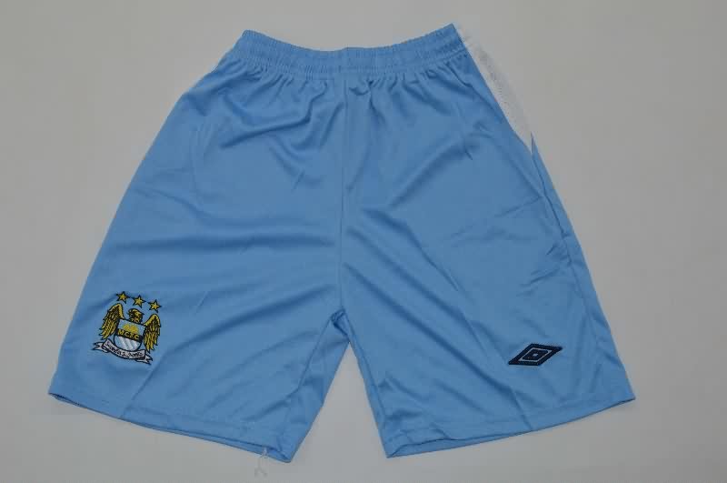 Kids Manchester City 2011/12 Home Soccer Jersey And Shorts
