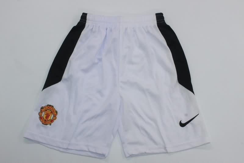 Kids Manchester United 2002/04 Home Soccer Jersey And Shorts