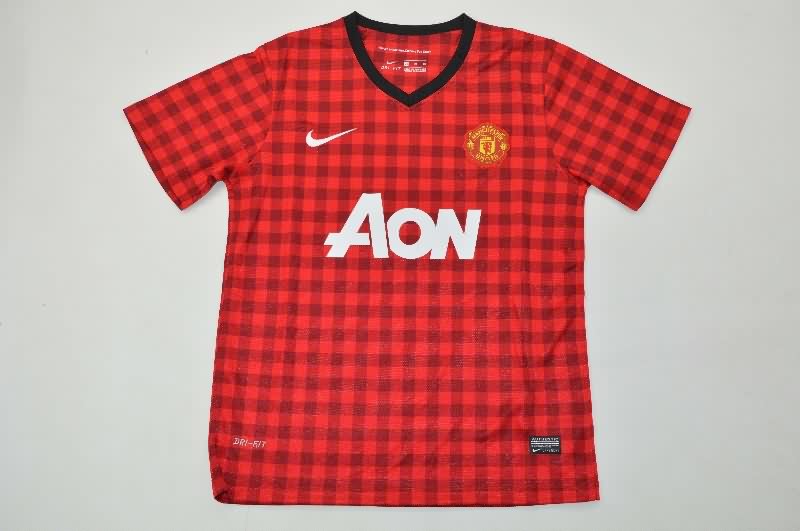 Kids Manchester United 2012/13 Home Soccer Jersey And Shorts