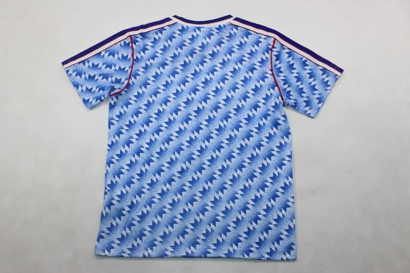 Kids Manchester United 1990/92 Away Soccer Jersey And Shorts