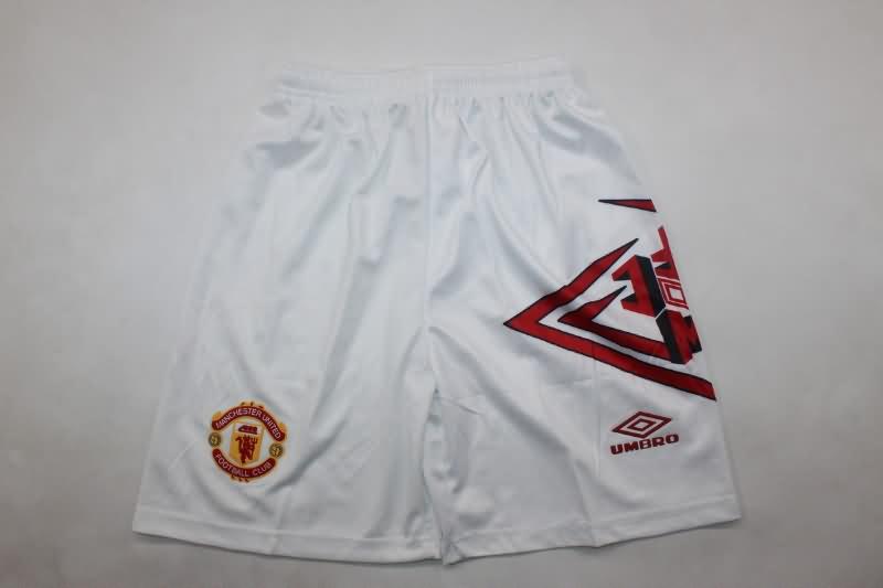 Kids Manchester United 1992/94 Home Soccer Jersey And Shorts