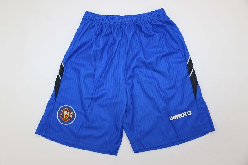 Kids Manchester United 1996/98 Third Soccer Jersey And Shorts