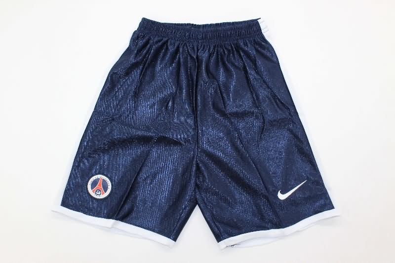 Kids Paris St Germain 2001/02 Home Soccer Jersey And Shorts