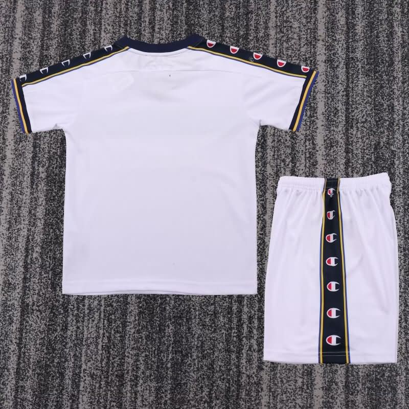 Kids Parma 2002/03 Away Soccer Jersey And Shorts