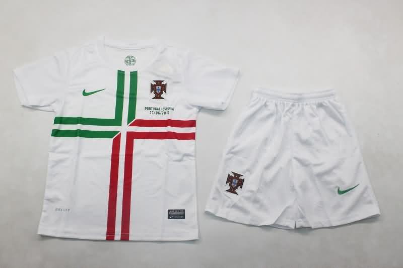 Kids Portugal 2012 Away Soccer Jersey And Shorts Kids Portugal 2012 Away Soccer Jersey And Shorts