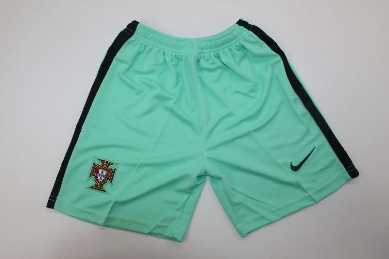 Kids Portugal 2016 Away Soccer Jersey And Shorts