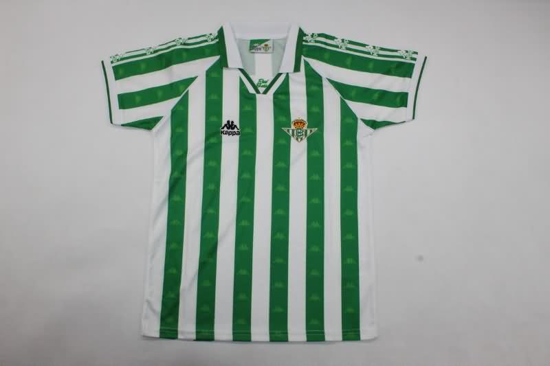 Kids Real Betis 1995/97 Home Soccer Jersey And Shorts